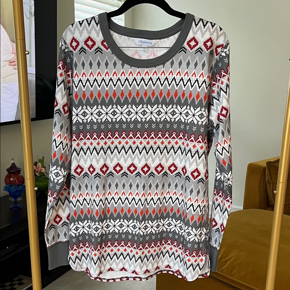 The Company Store Pajama Top size XL